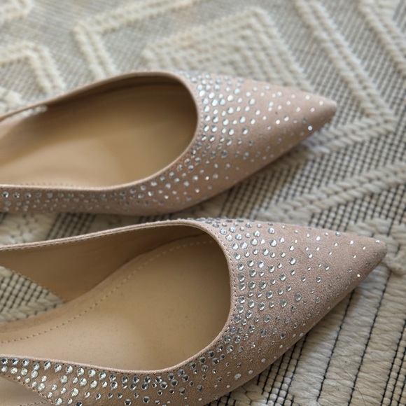 Studded sling back flats - Picture 3 of 6